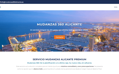 Mudanzas en Alicante estrena nueva página web
